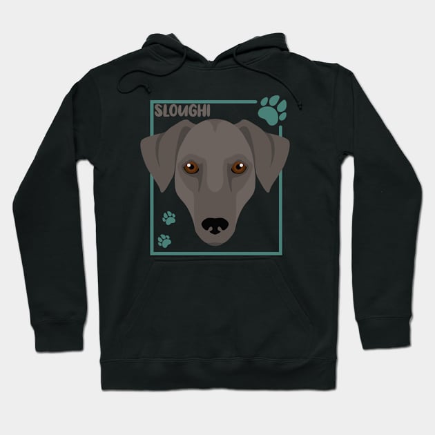 Sloughi Life is better with my dogs Dogs I love all the dogs Hoodie by BoogieCreates